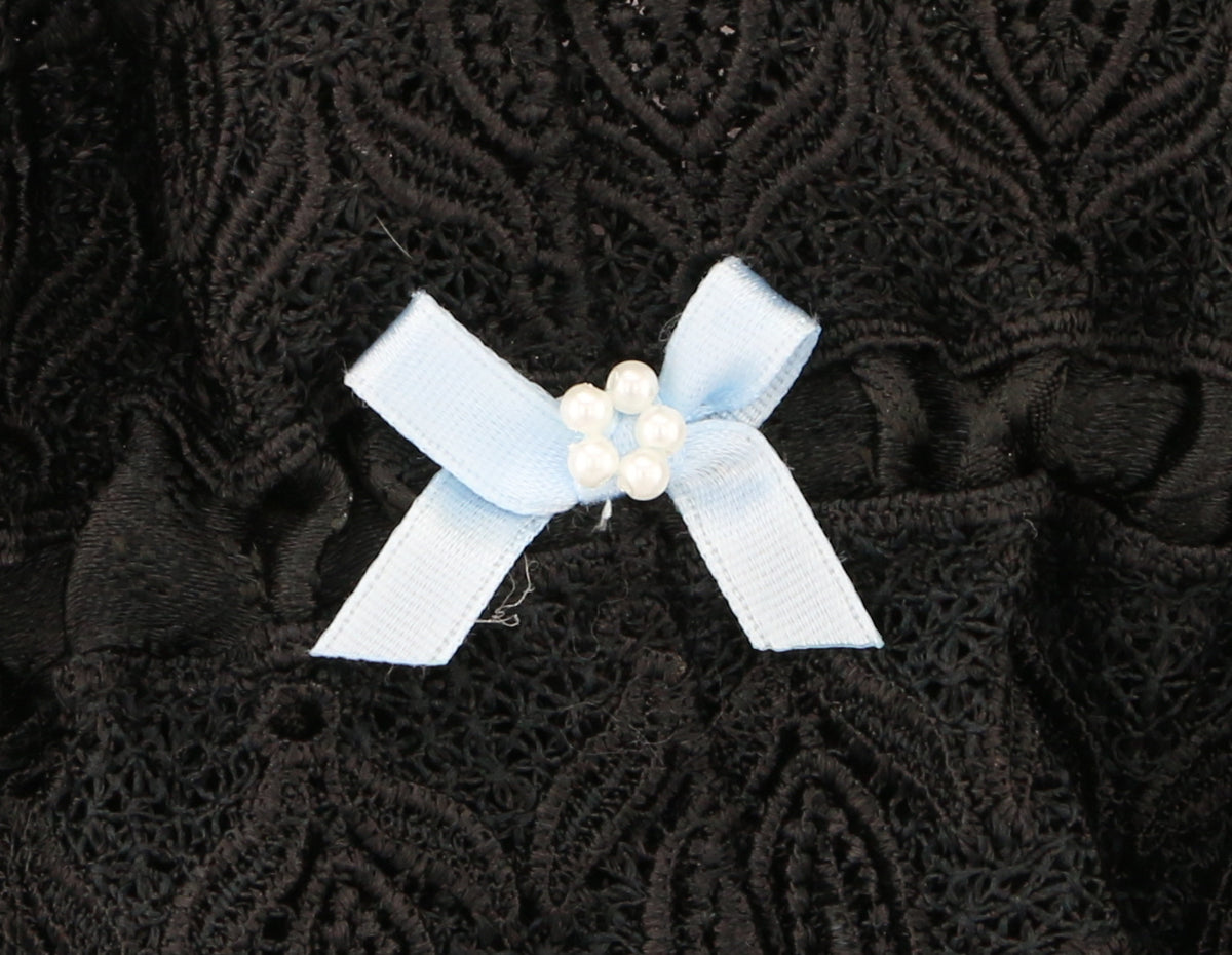 Sexy Black Belle de Nuit Lace Garter