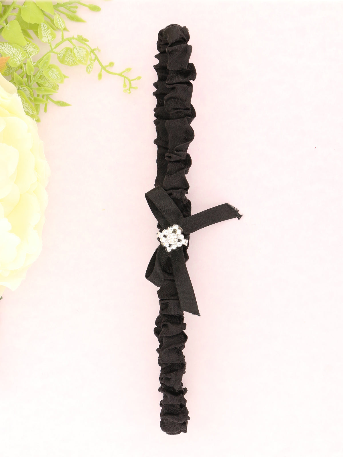 Sexy Black Belle de Nuit Lace Garter