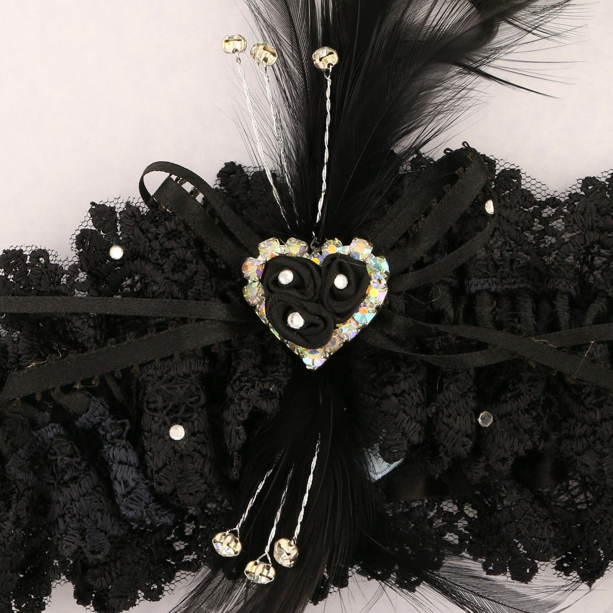 Fab Sexy Black Guipure Lace Garter