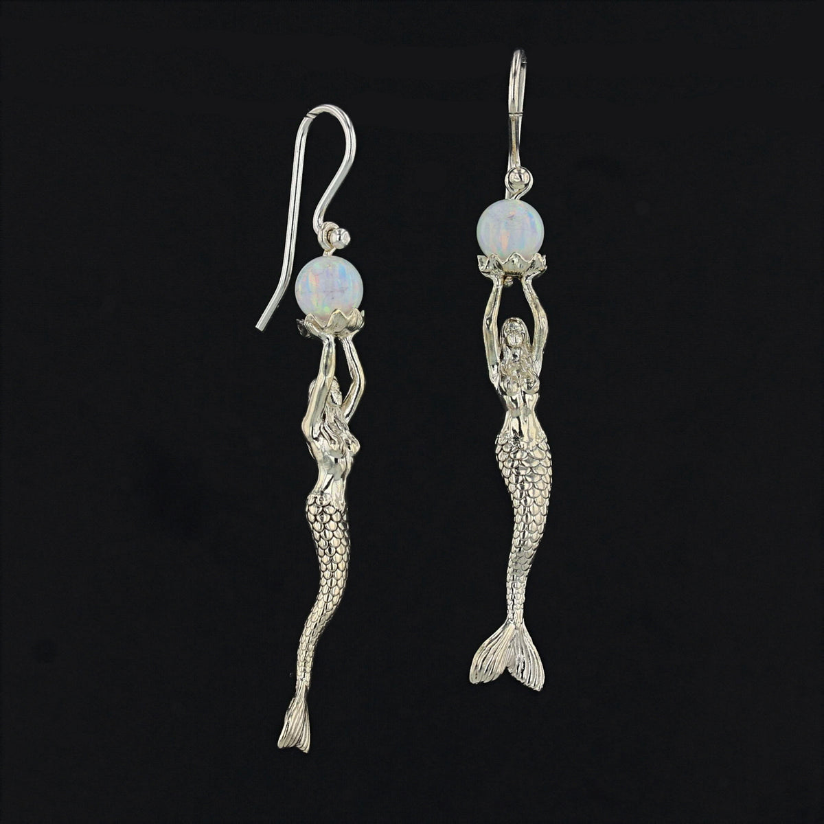 Mermaid Opal Earrings