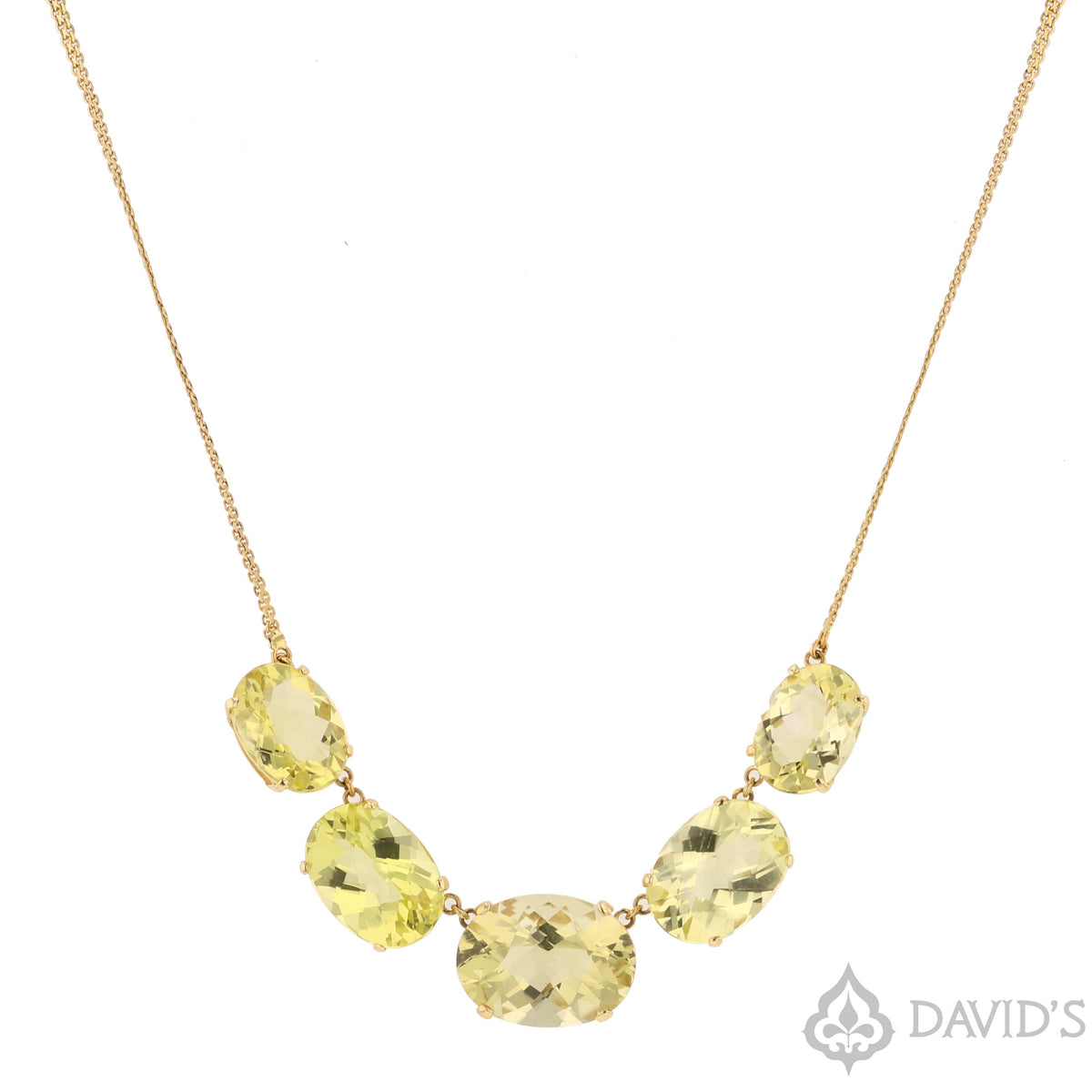Lemon Citrine Necklace