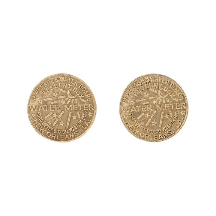Watermeter Stud Earrings