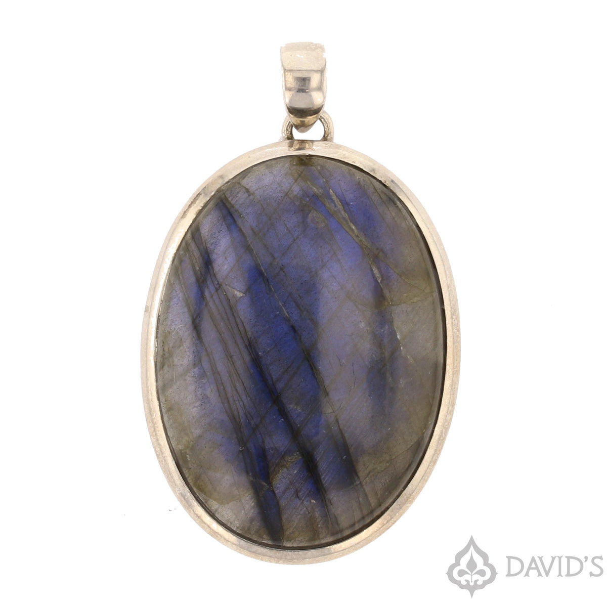 Labradorite Pendant in Sterling Silver -