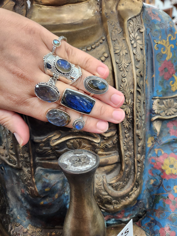 Labradorite Ring Selection