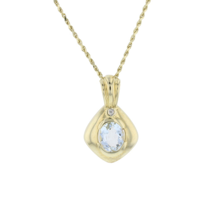 Aqua Enhancer Yellow Gold - David's Antiques & Jewelry
