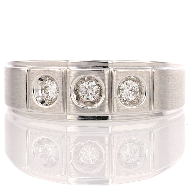 Gold Men's Diamond Ring