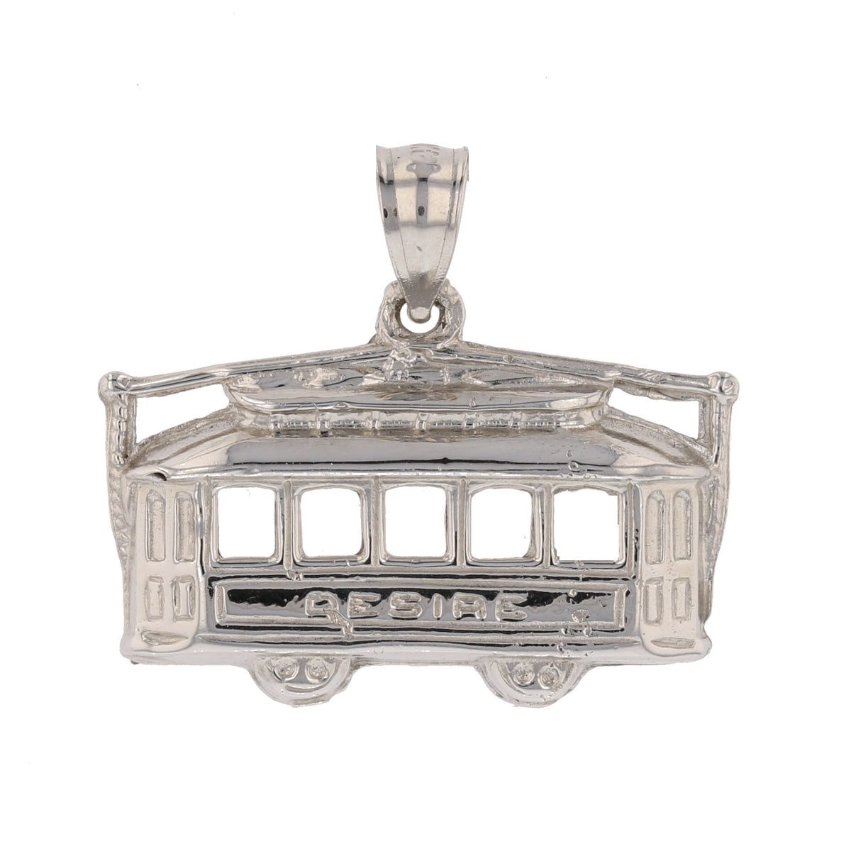 Gold Streetcar Pendant