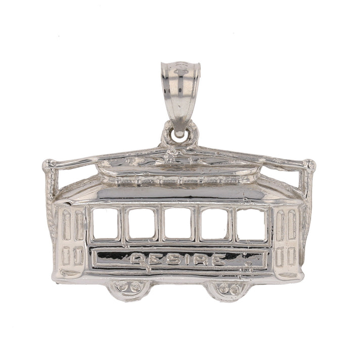 Gold Streetcar Pendant