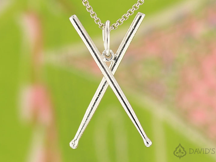 Moving Drum Sticks Pendant