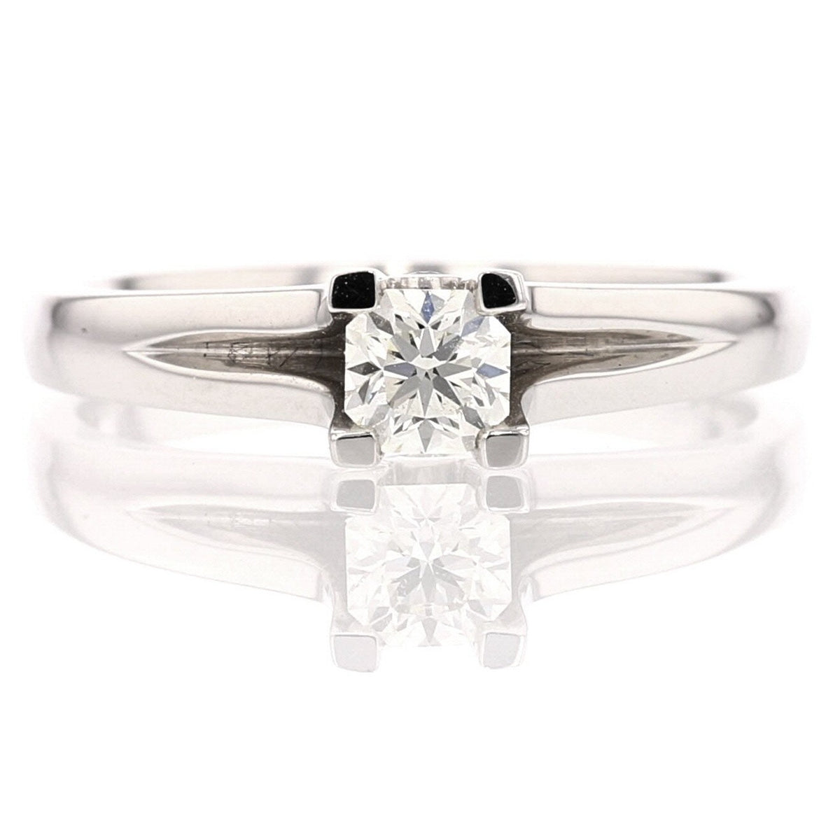 14K White Gold Diamond Engagement/Bridal Ring