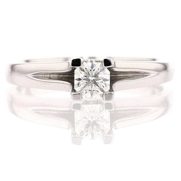 14K White Gold Diamond Engagement/Bridal Ring