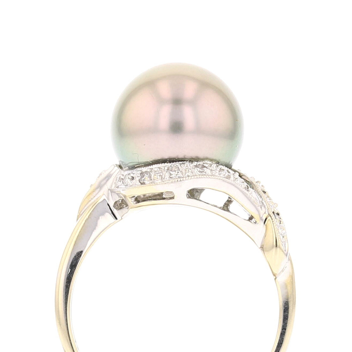 Tahitian Pearl, Diamond Ring