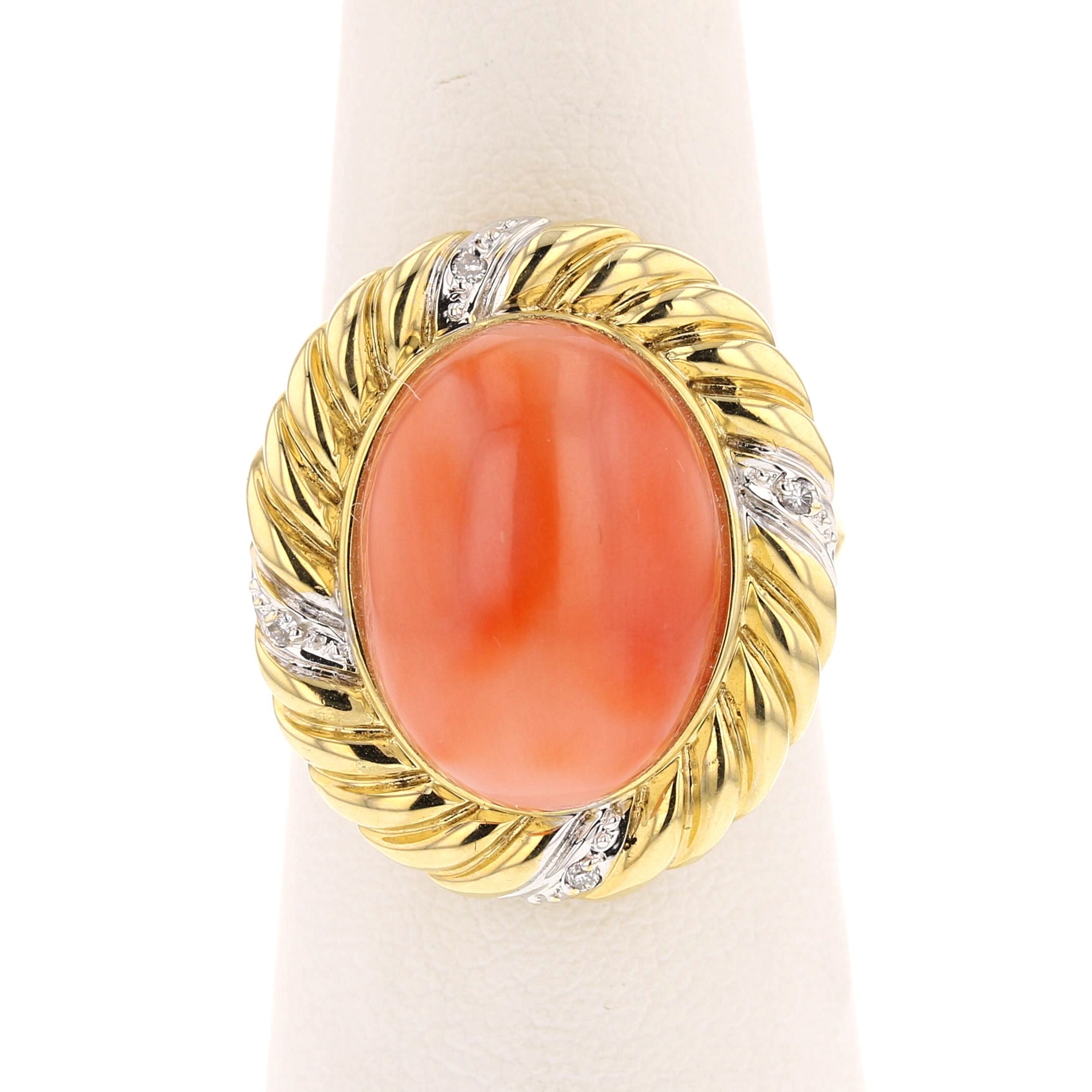 Coral Ring - David's Antiques & Jewelry