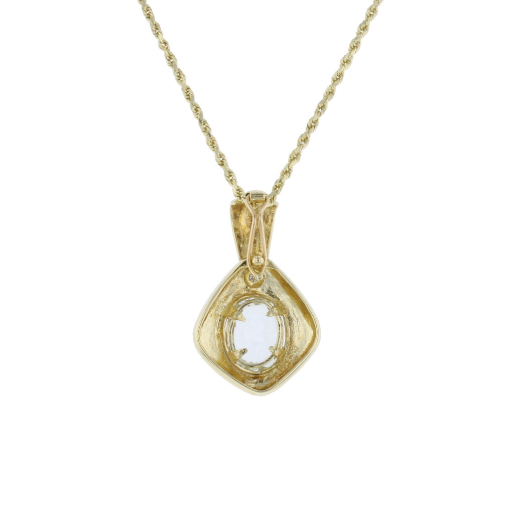 Aqua Enhancer Yellow Gold - David's Antiques & Jewelry