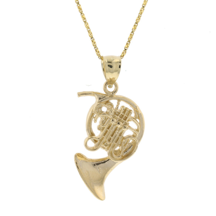 French Horn Pendant