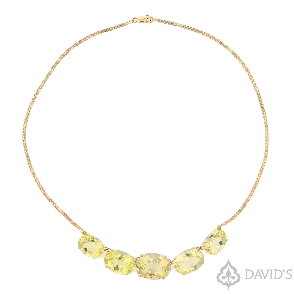 Lemon Citrine Necklace