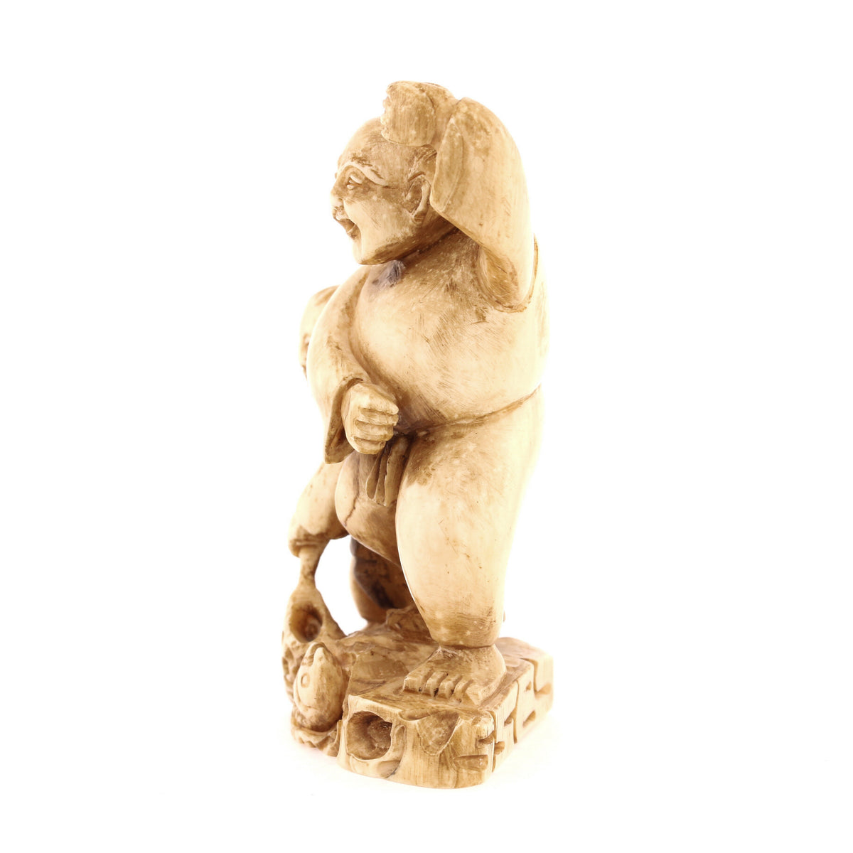 Father & Son Fishing Ivory Netsuke – Circa 1950s
