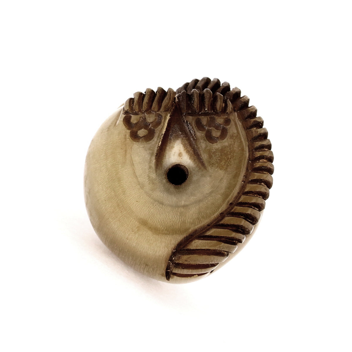 1950s Rhino Horn Carving: The Curious Mouse