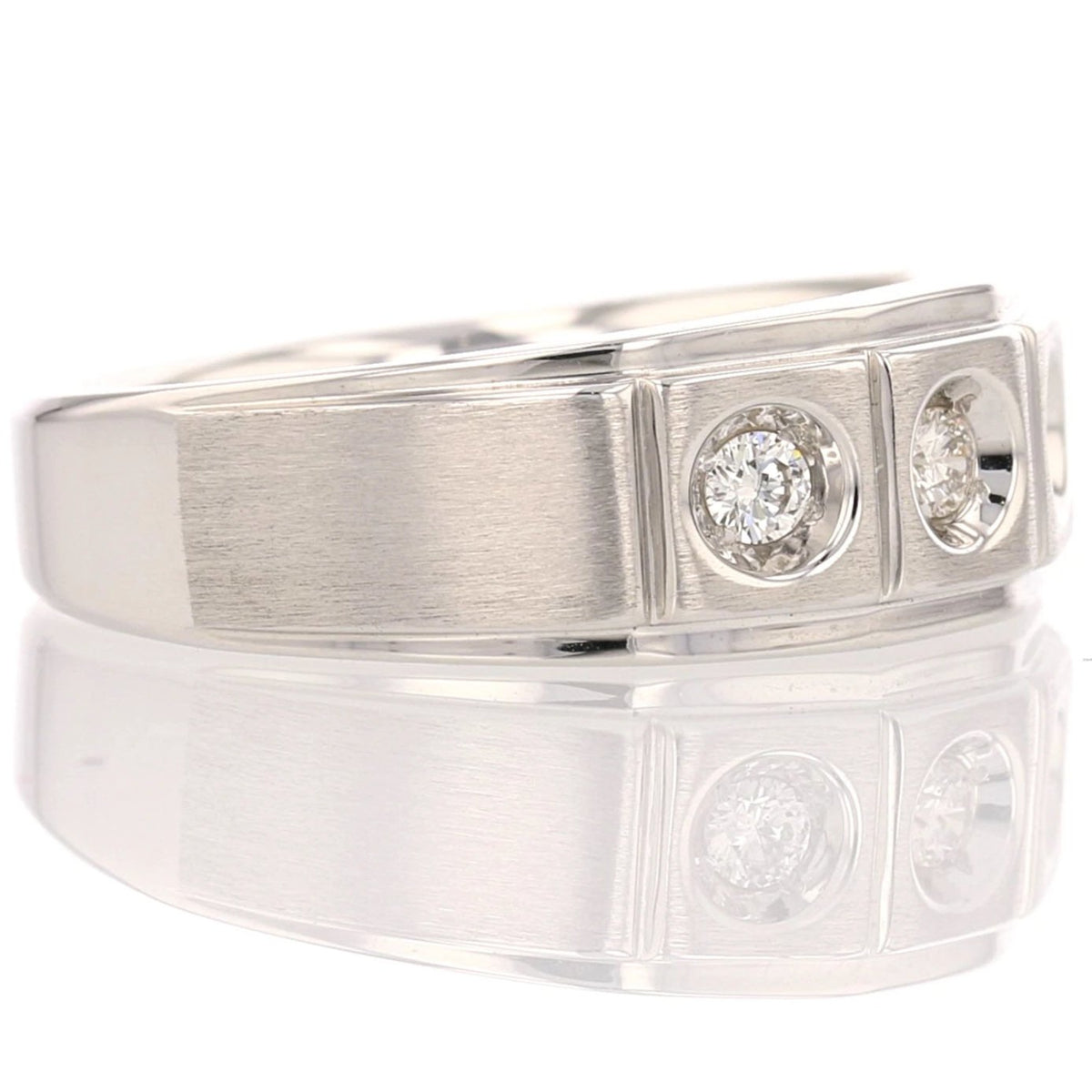 Gold Men's Diamond Ring