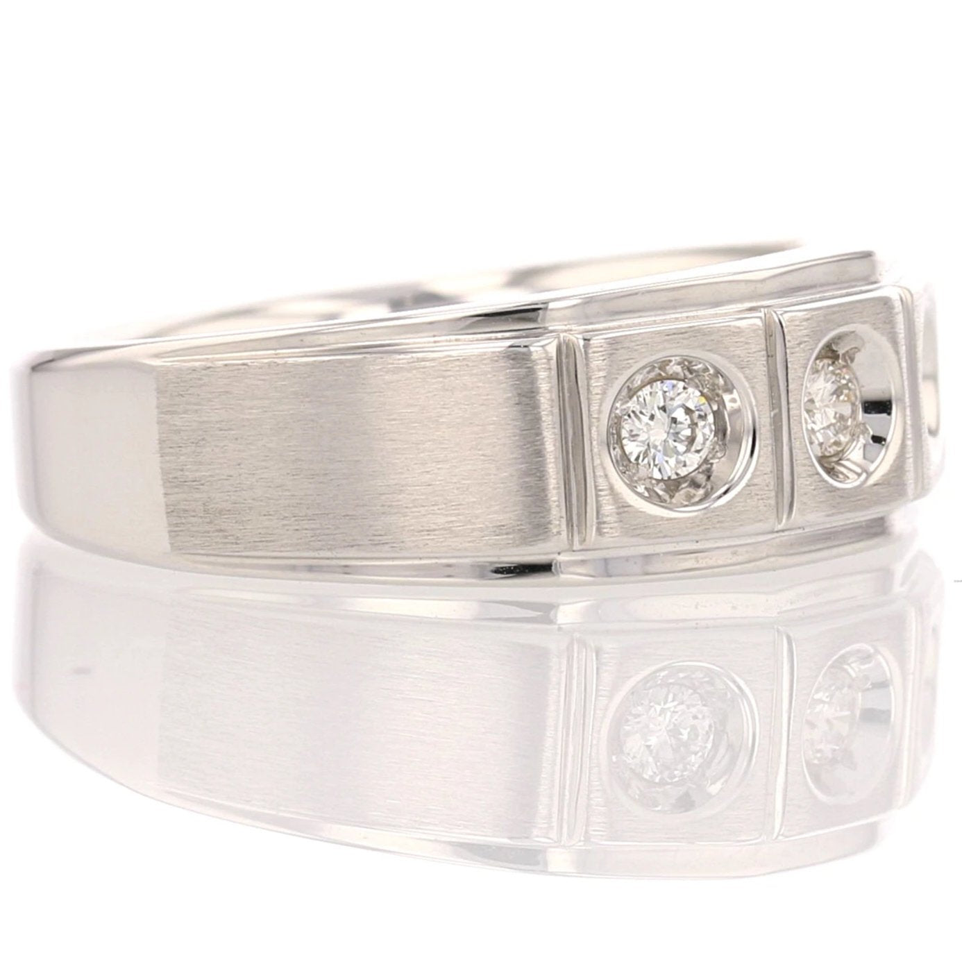 Gold Men's Diamond Ring - David's Antiques & Jewelry