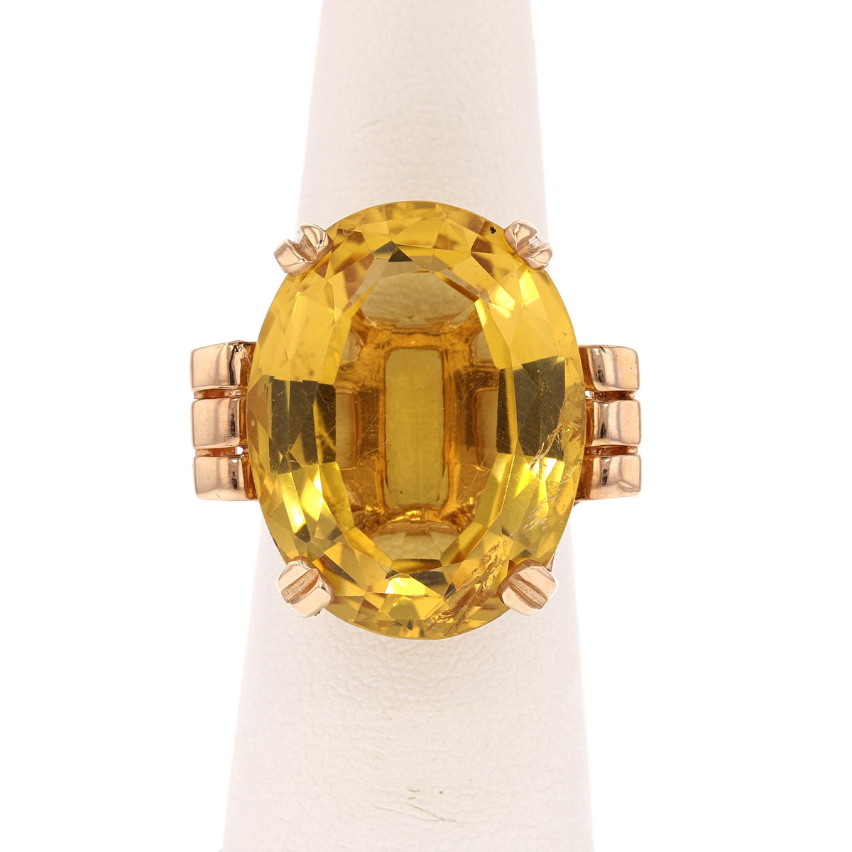 Citrine Ring - David's Antiques & Jewelry