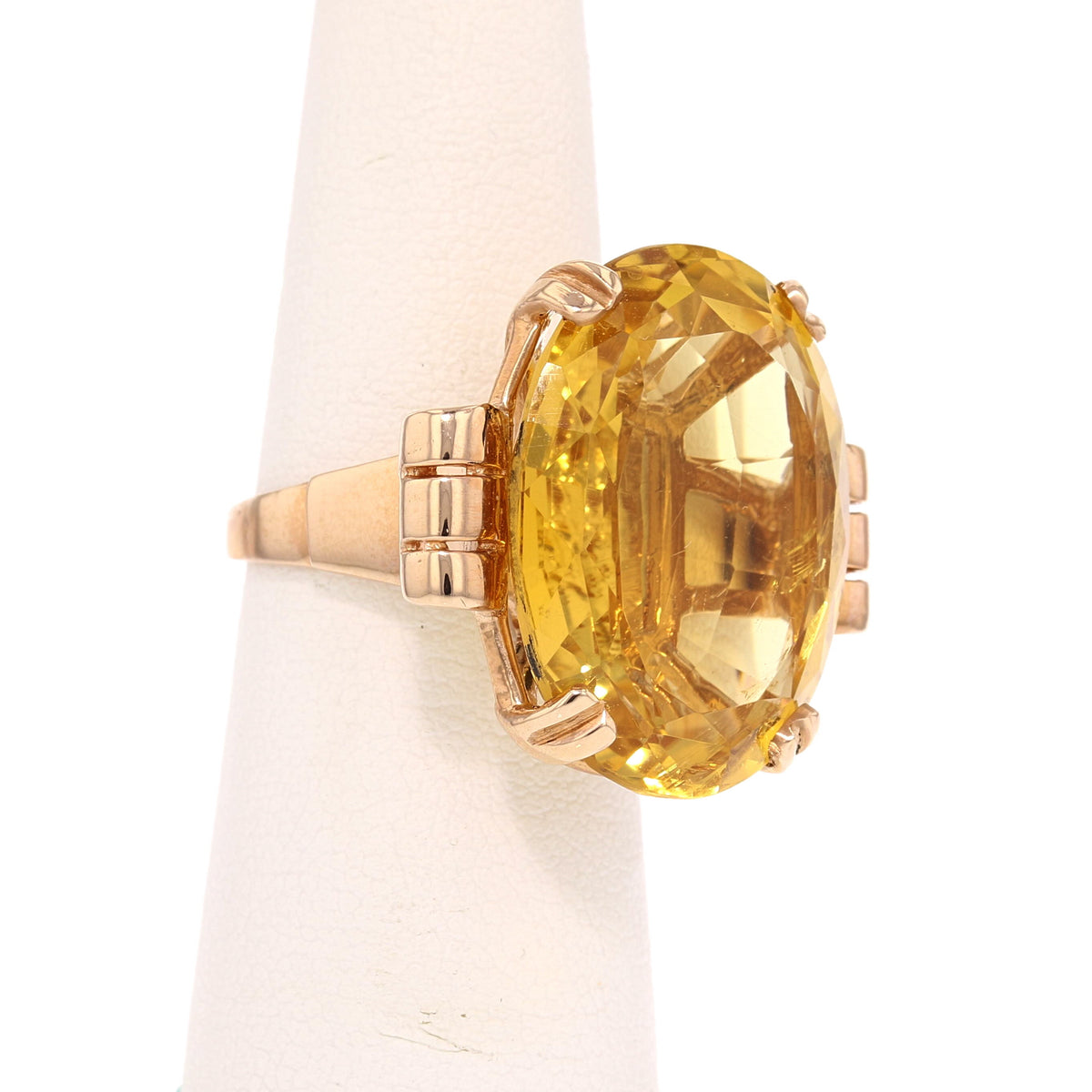 Citrine Ring - David's Antiques & Jewelry