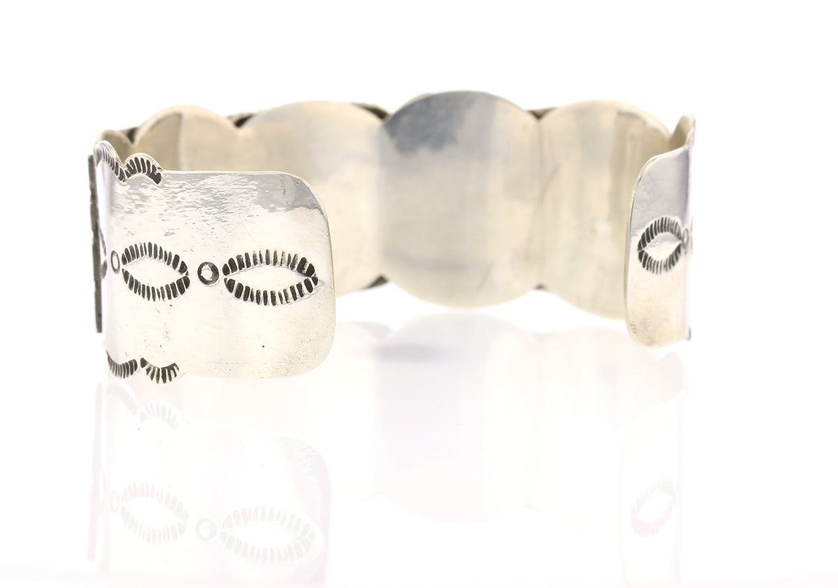 Larimar Navajo Bird Cuff Bracelet