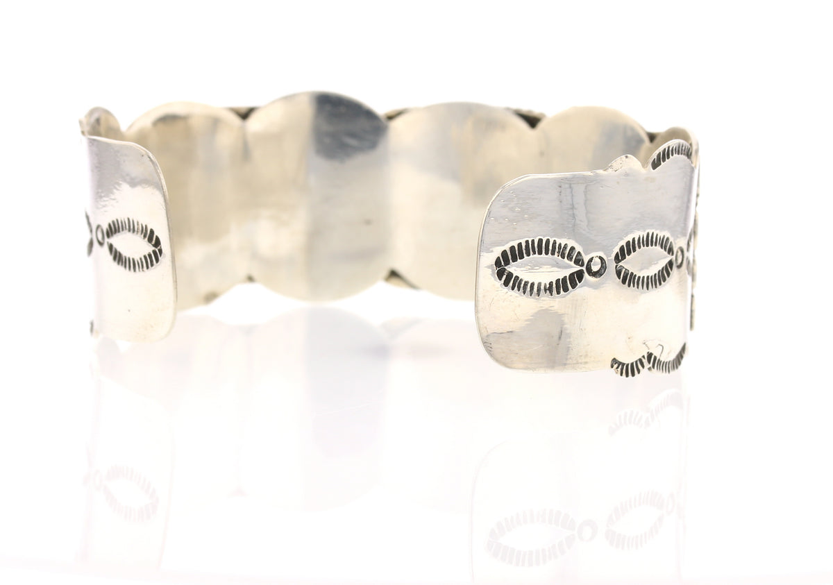 Larimar Navajo Bird Cuff Bracelet