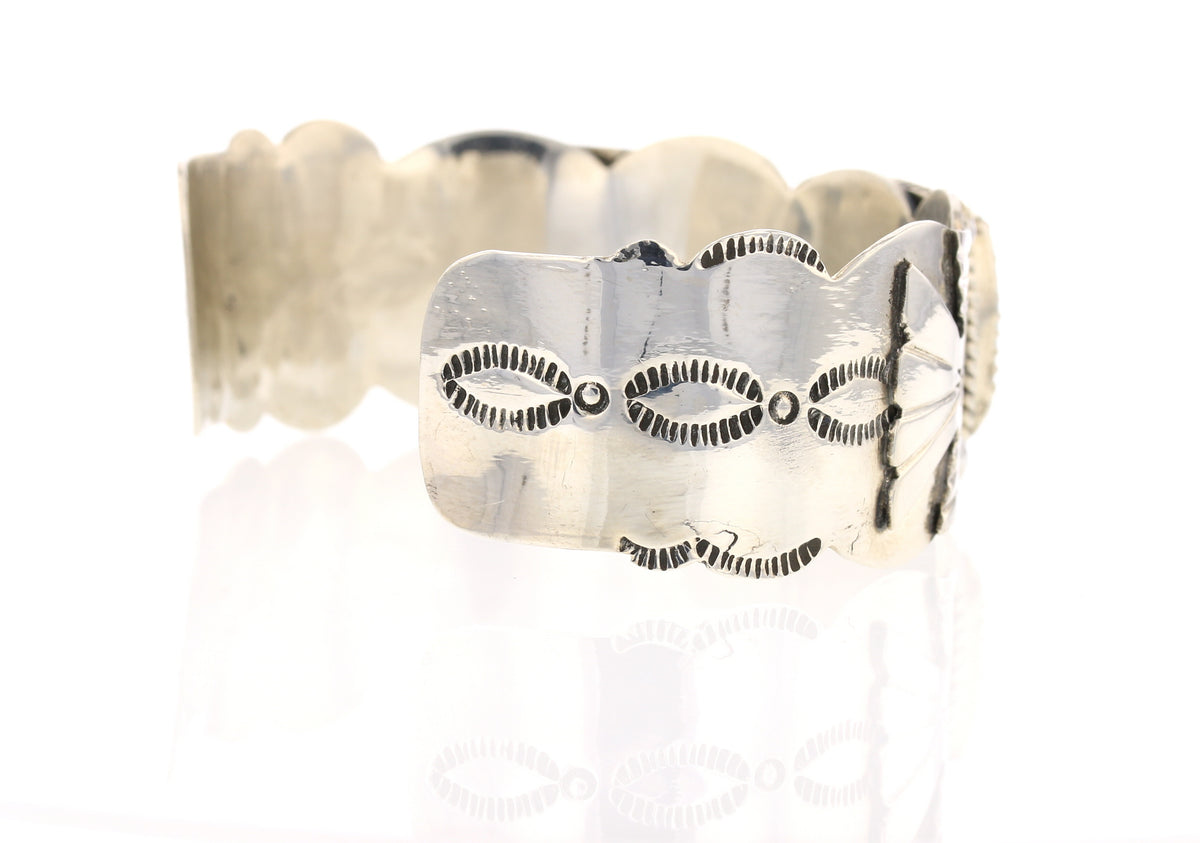 Larimar Navajo Bird Cuff Bracelet