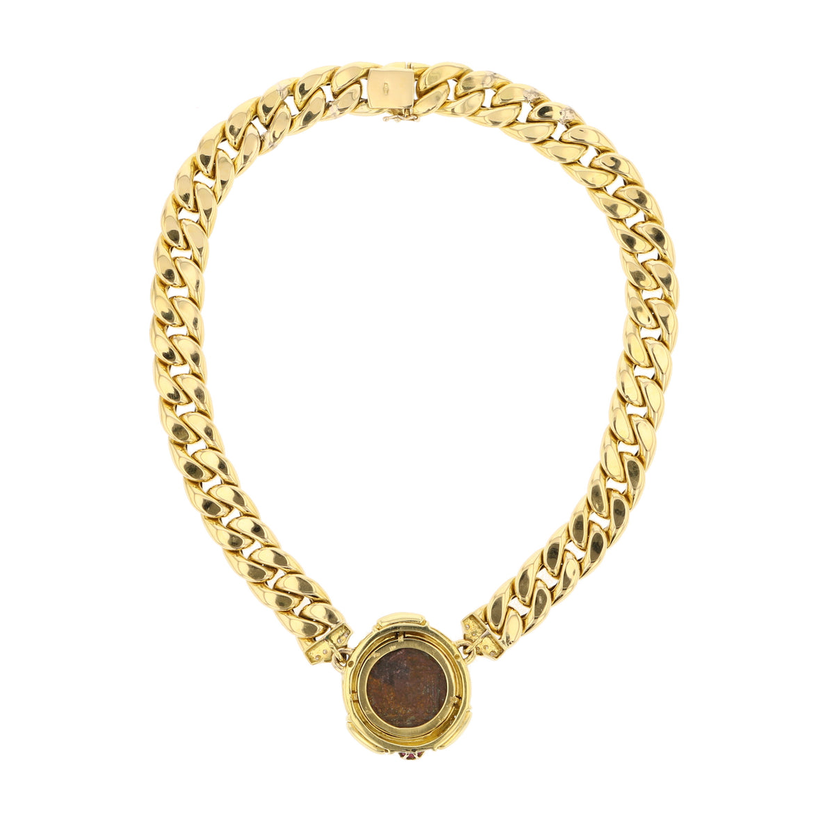 Back of the entire necklace shot