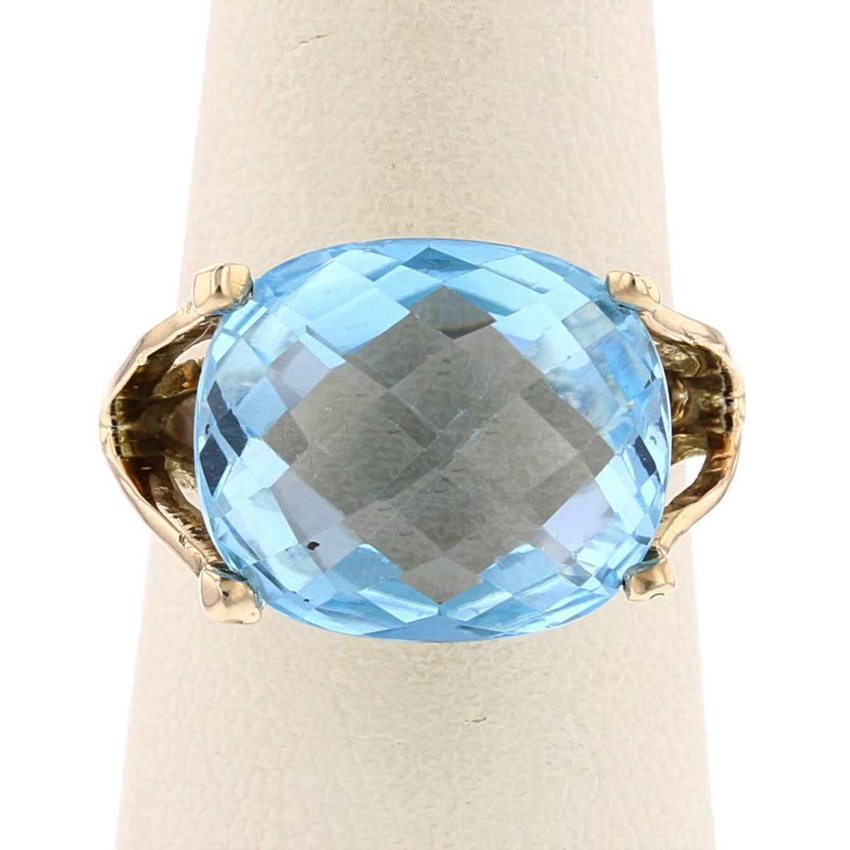 Blue Topaz Ring