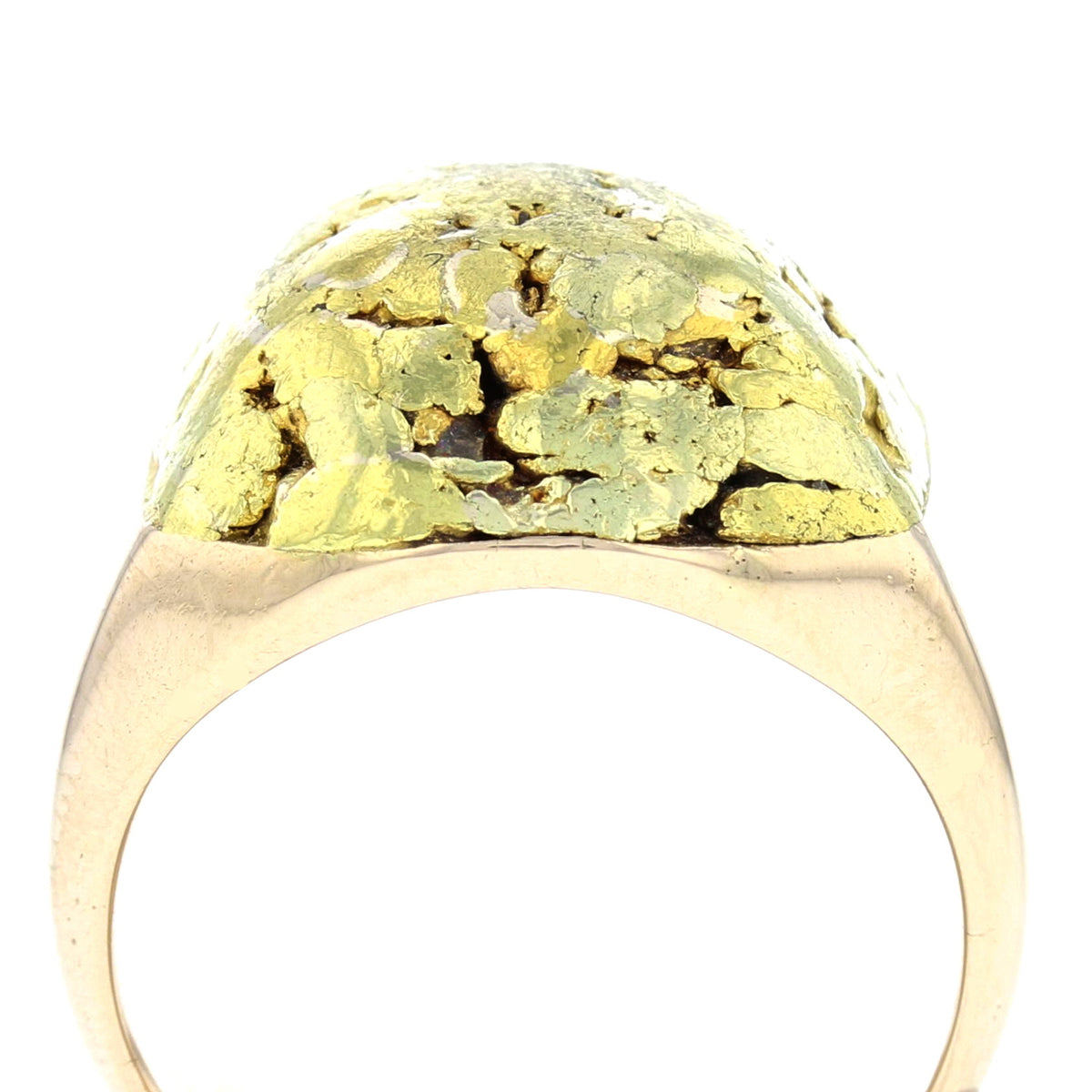 Gold Nugget Ring 888176