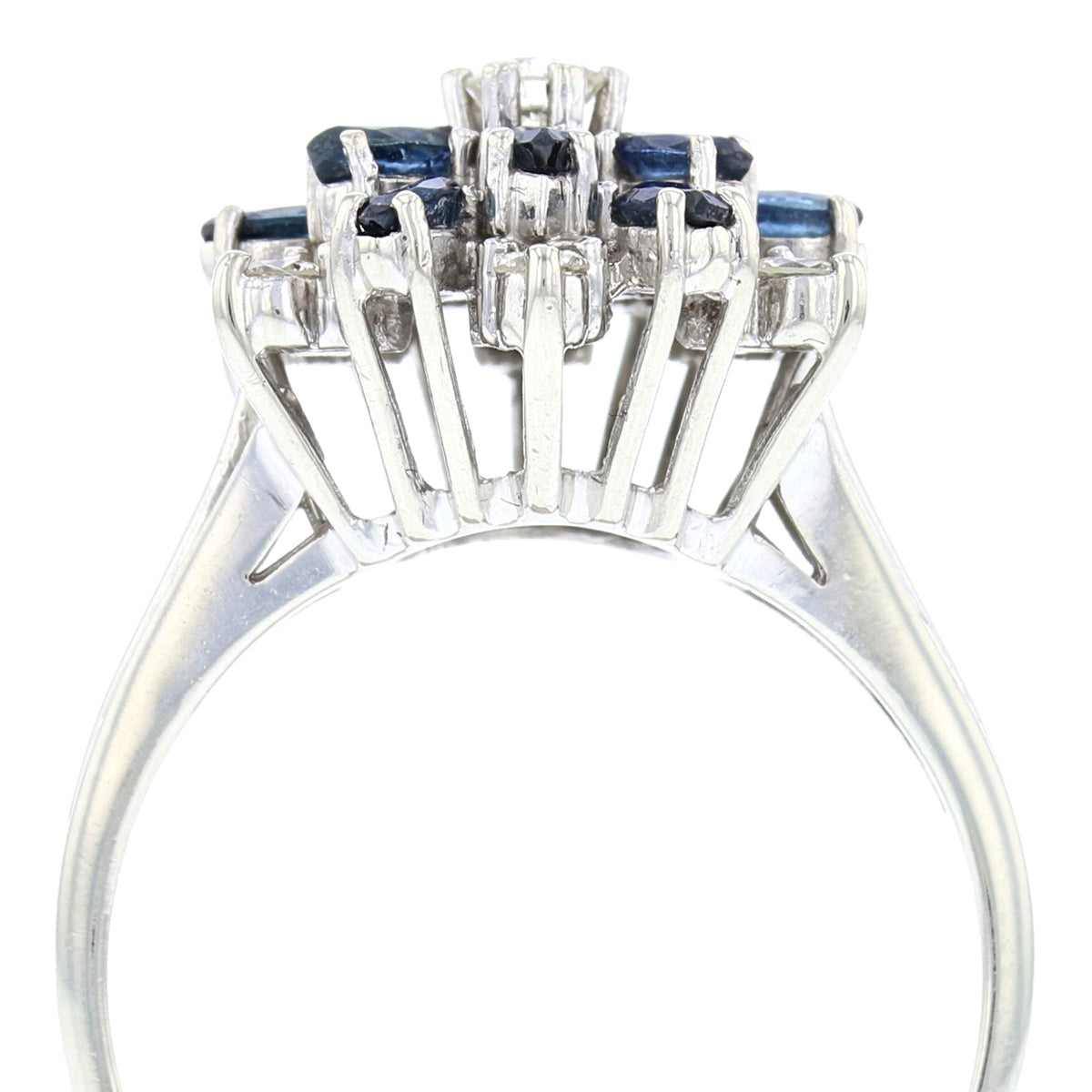 Diamond, Sapphire Ring