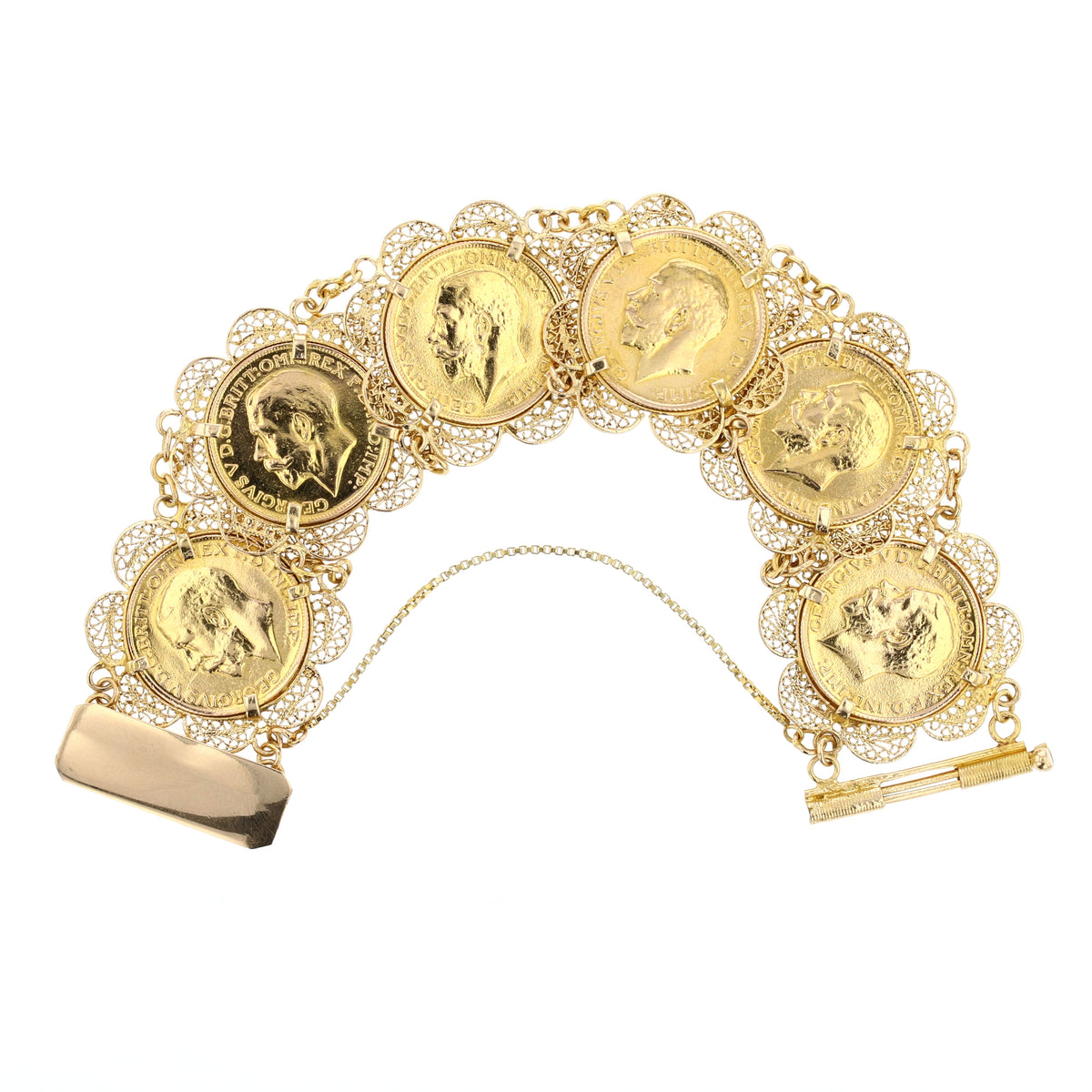 Sovereign Coin Bracelet