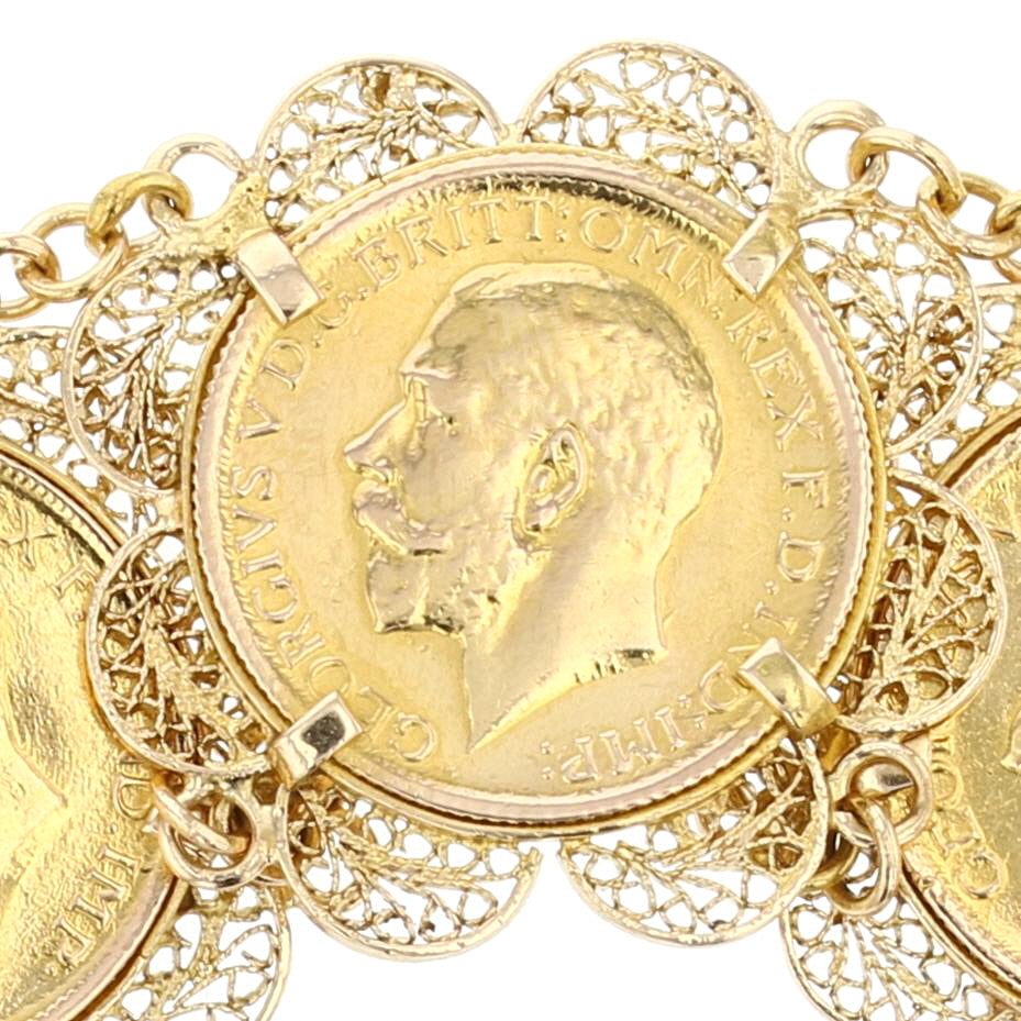 Sovereign Coin Bracelet