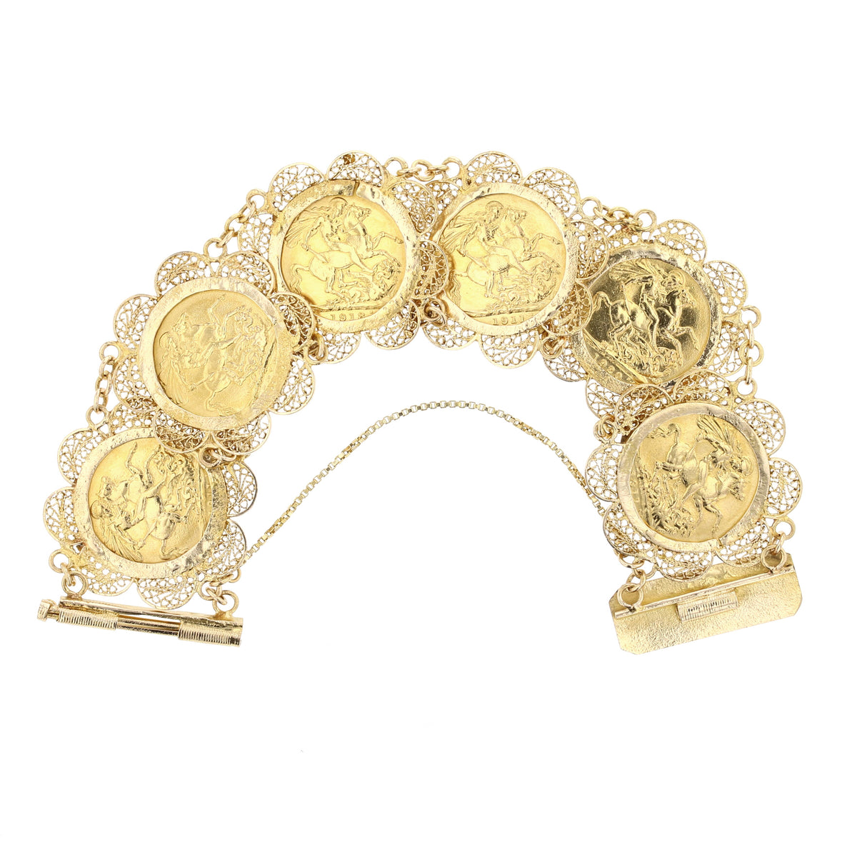 Sovereign Coin Bracelet