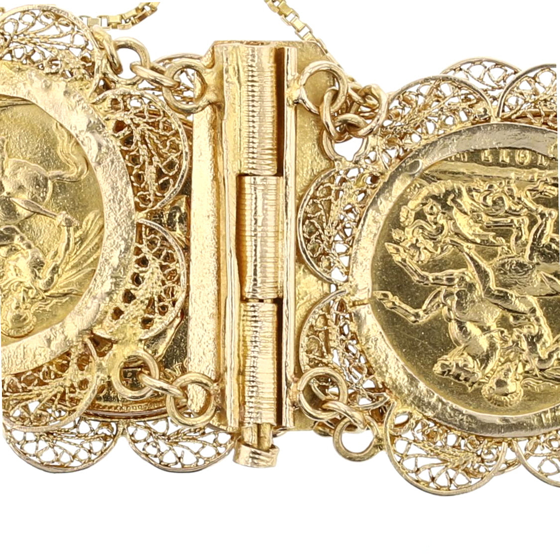 Sovereign Coin Bracelet