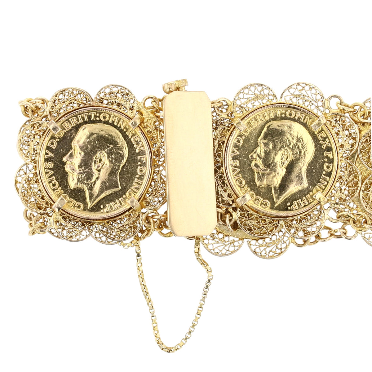 Sovereign Coin Bracelet