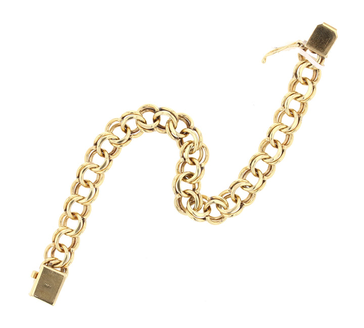 Yellow Gold Charm Bracelet 889082