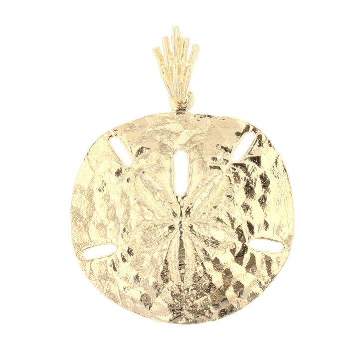 Sand Dollar Gold Pendant