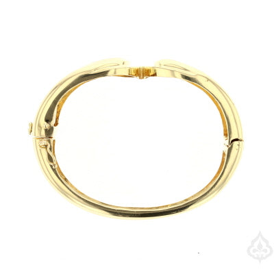 Versatile Diamond Gold Cuff Bracelet