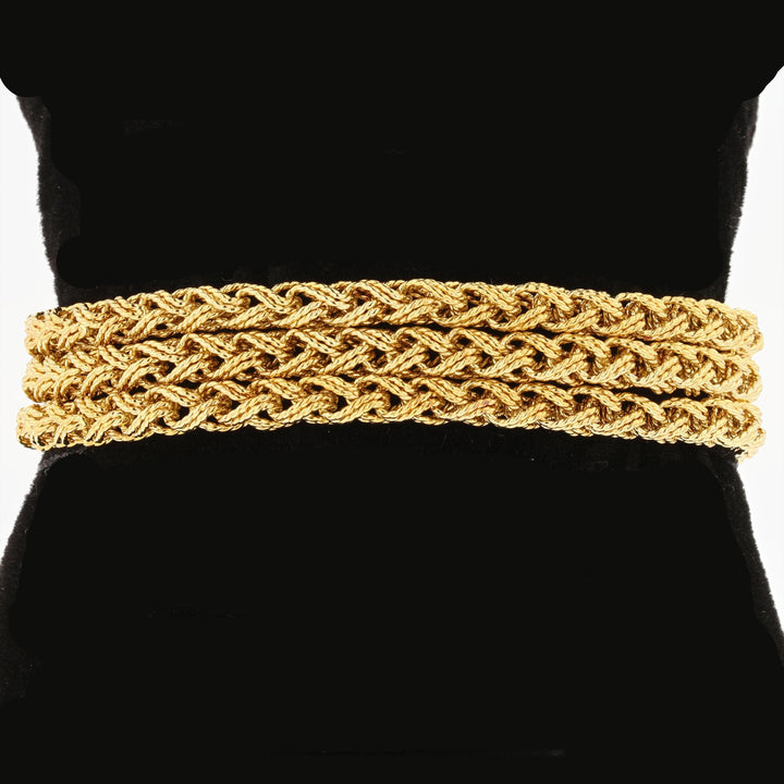 3 Rope Gold Bracelet