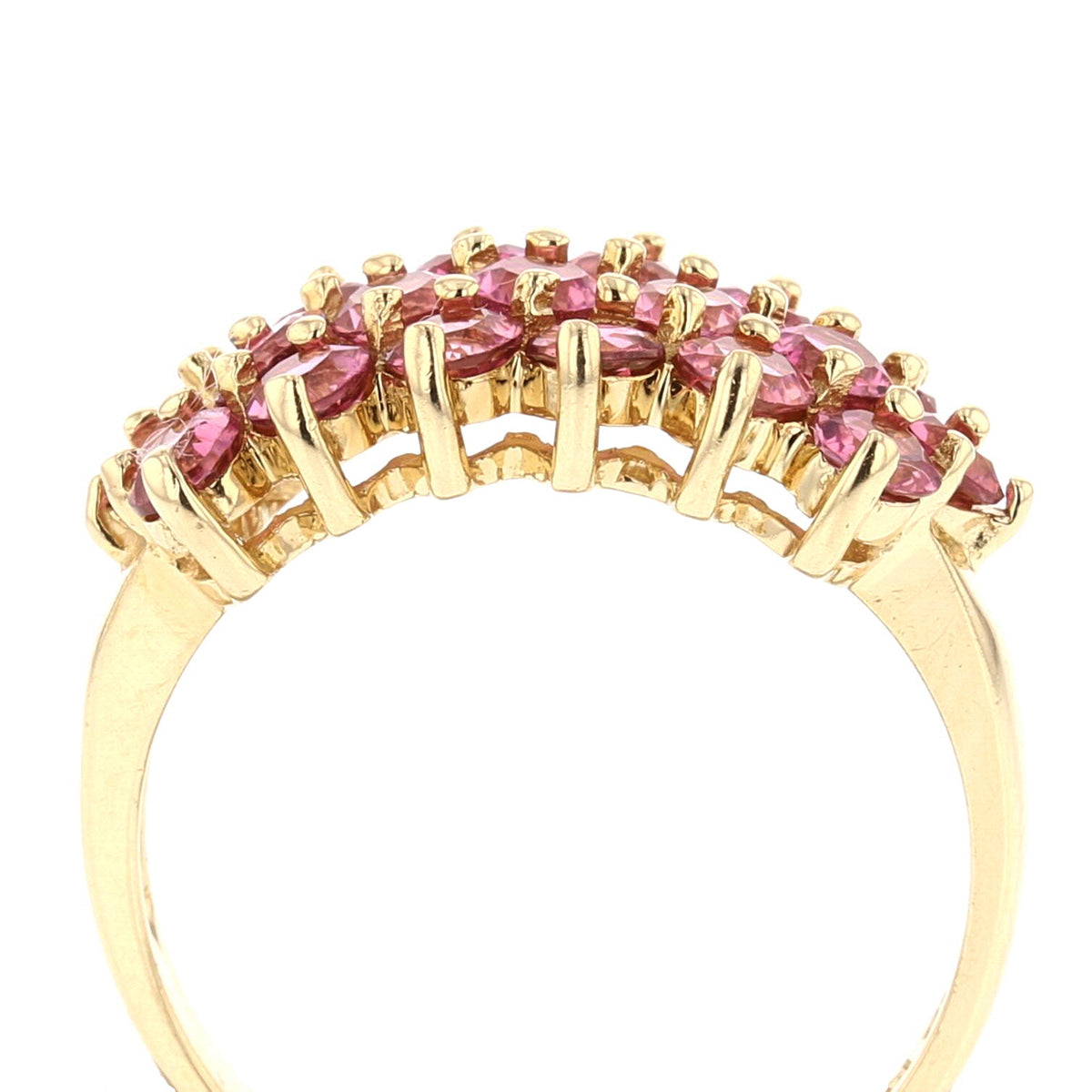 Pink Tourmaline Gold Ring