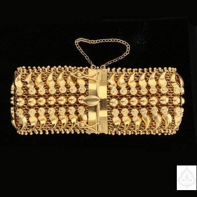 Handmade Vintage Gold Bracelet