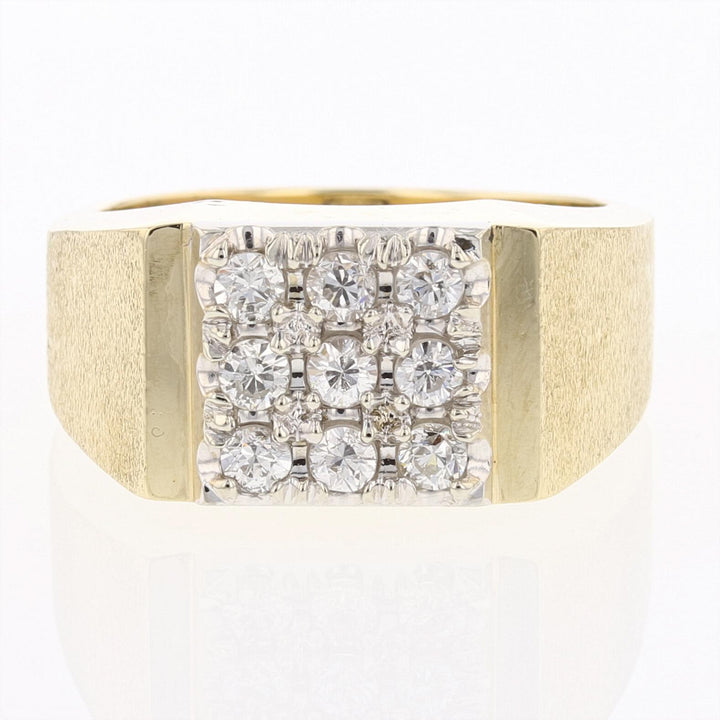 multi Diamonds Gold Ring
