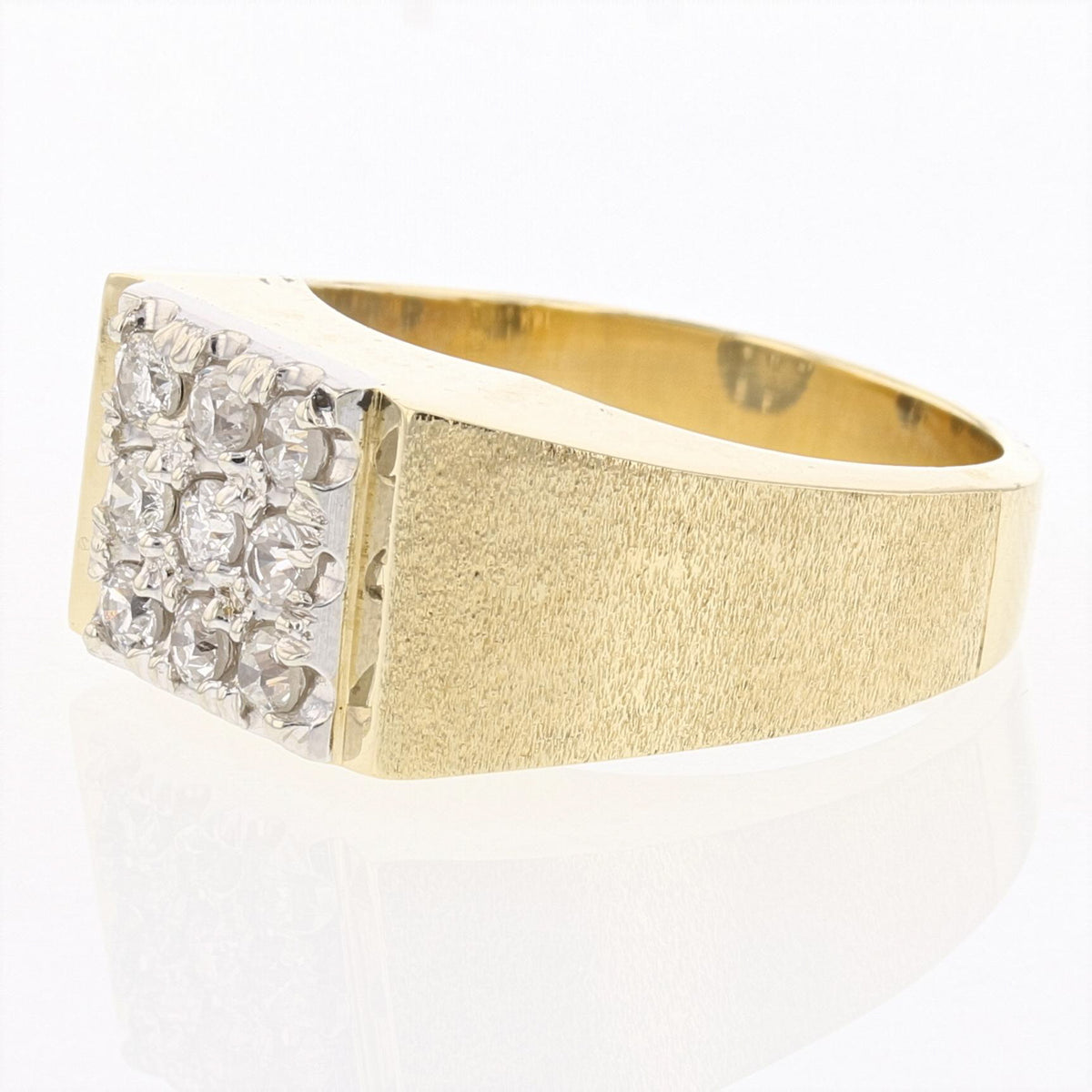multi Diamonds Gold Ring