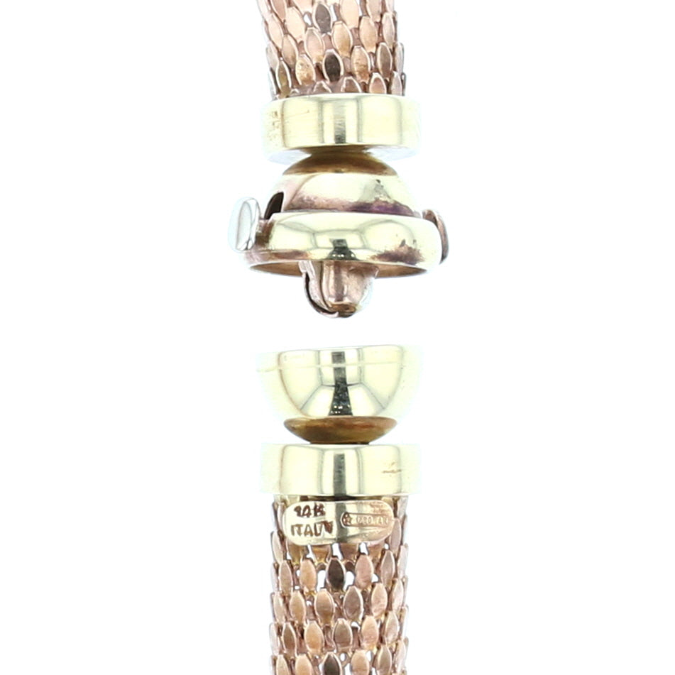 18" Rose Gold Coil Necklace