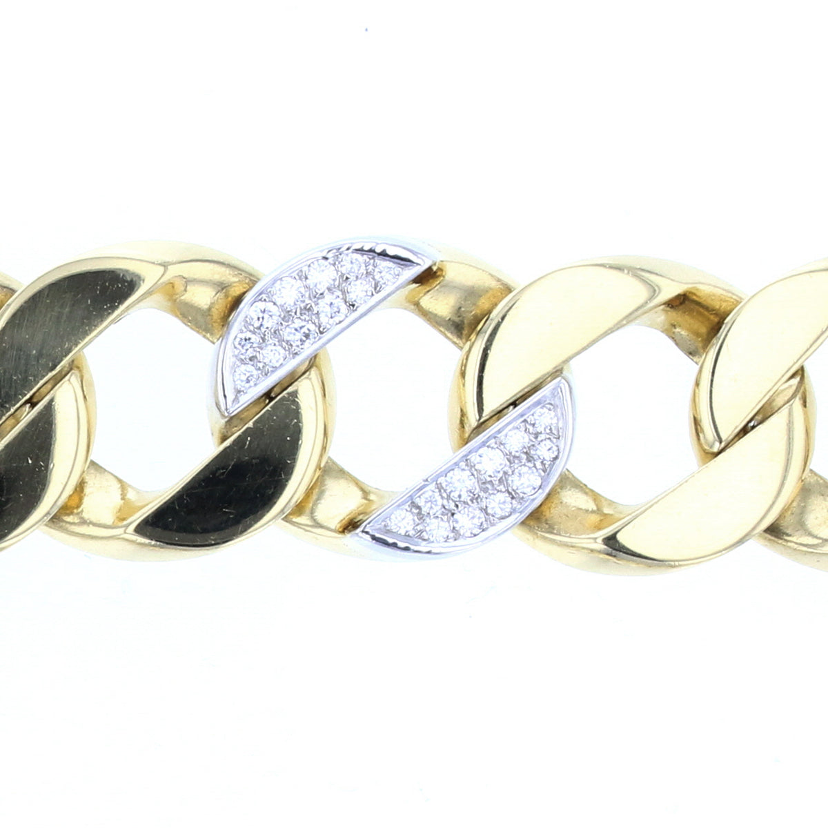 3 Curb Link Bracelet Necklace combo