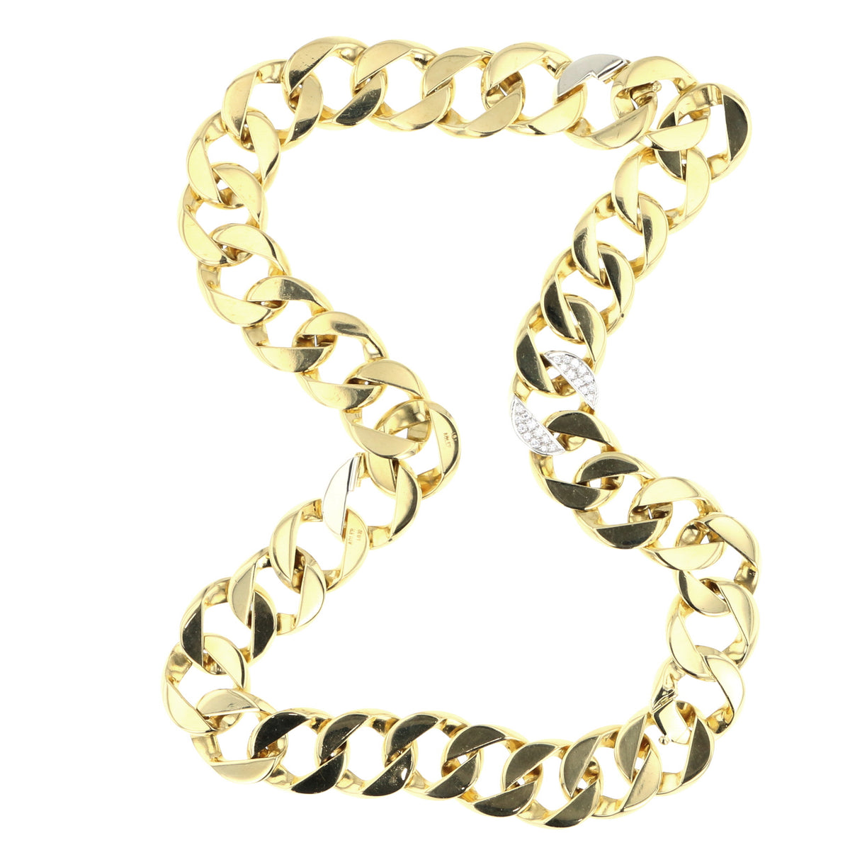 3 Curb Link Bracelet Necklace combo