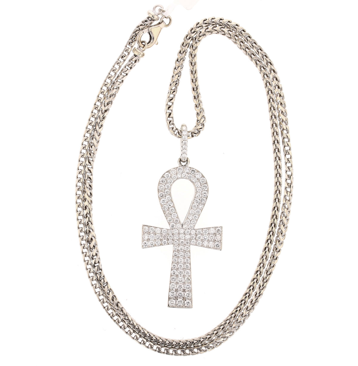 5.30ct Diamond Ankh Pendant